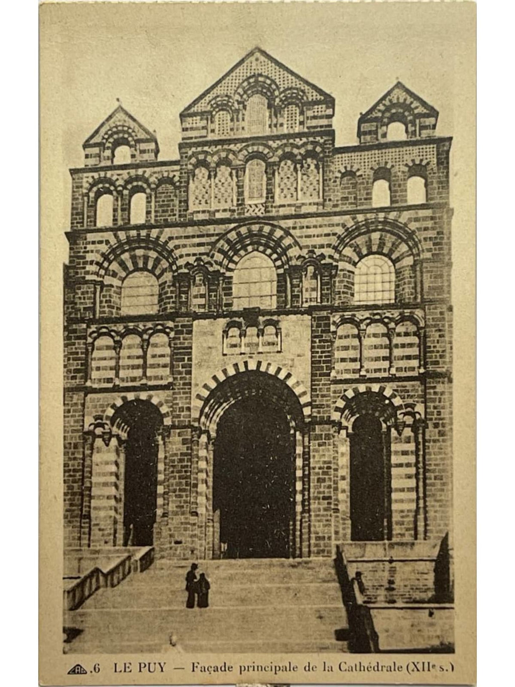 Recto de la carte postale