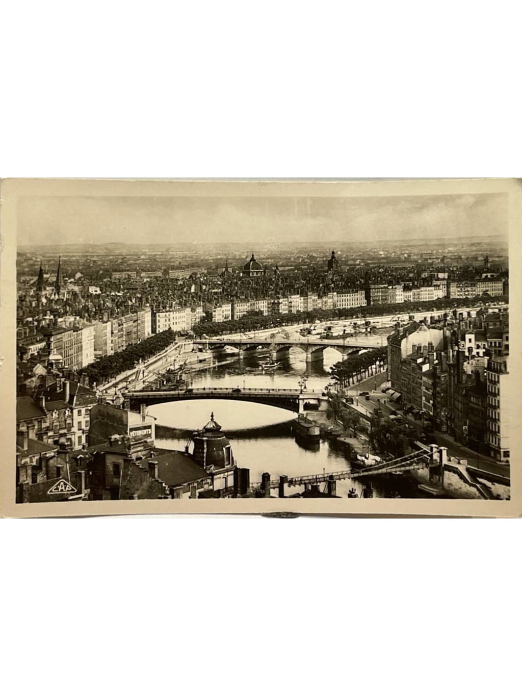 Recto de la carte postale