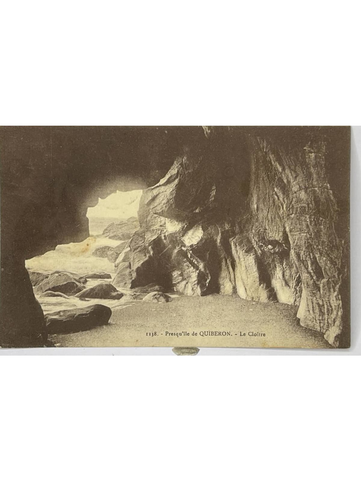 Recto de la carte postale