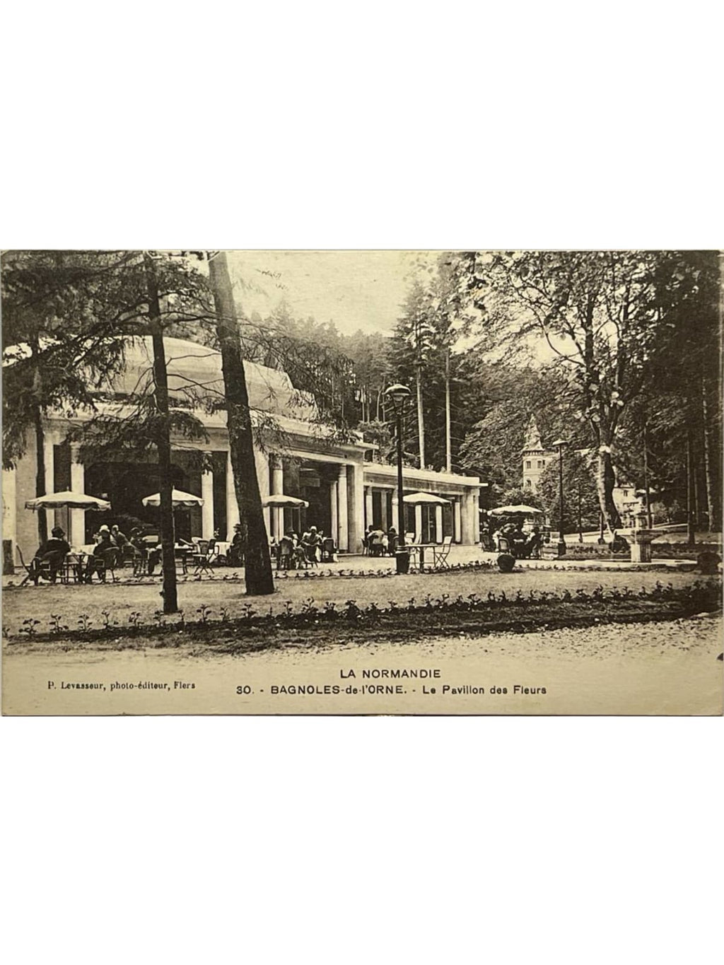 Recto de la carte postale