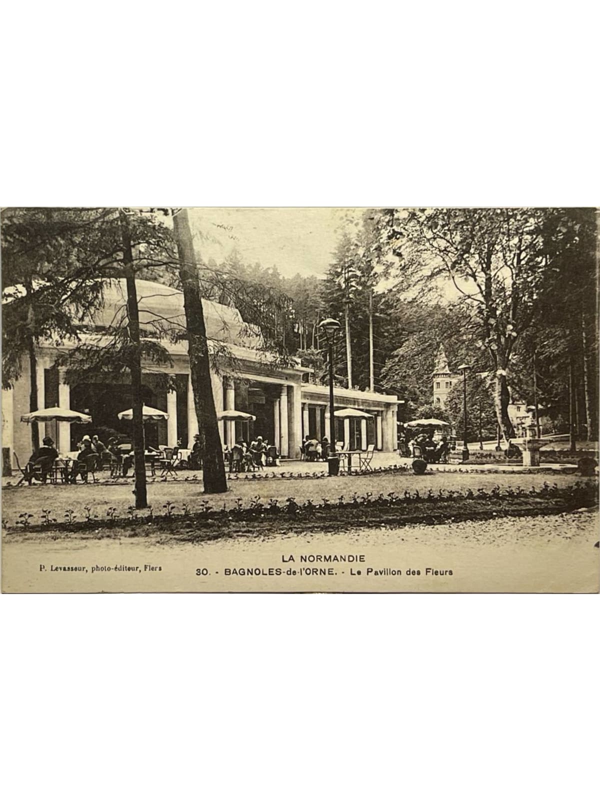 Recto de la carte postale