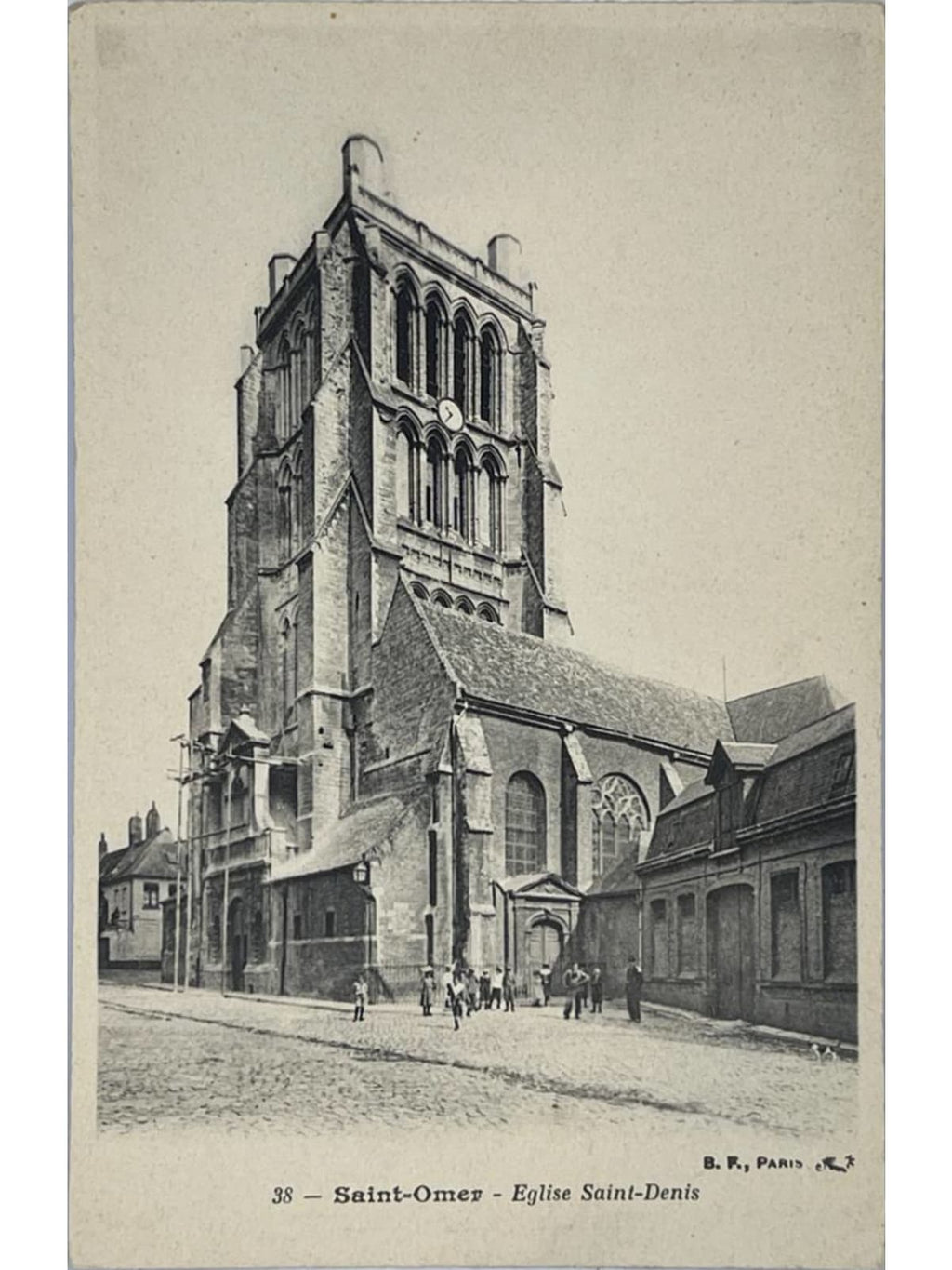 Recto de la carte postale