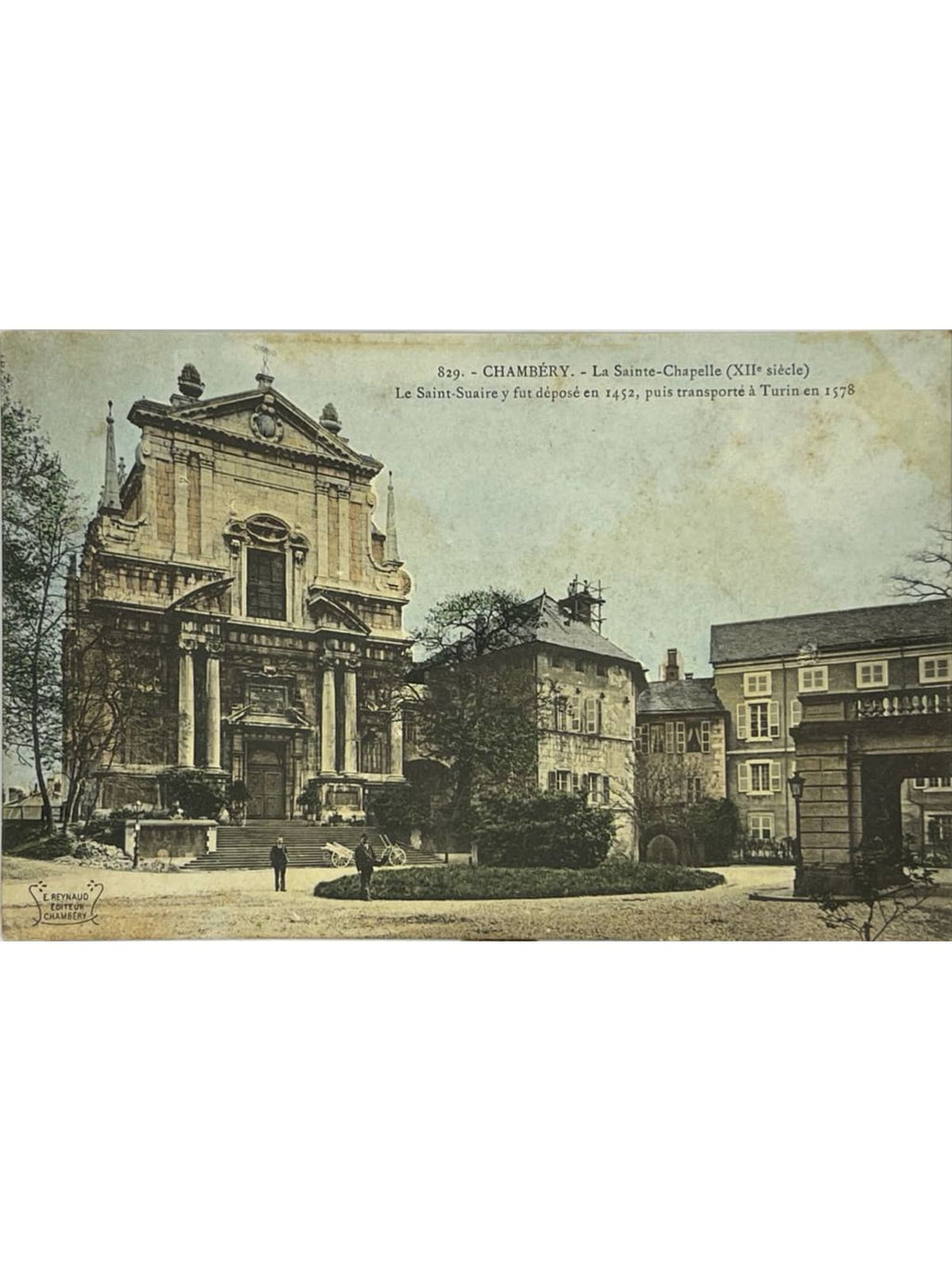 Recto de la carte postale