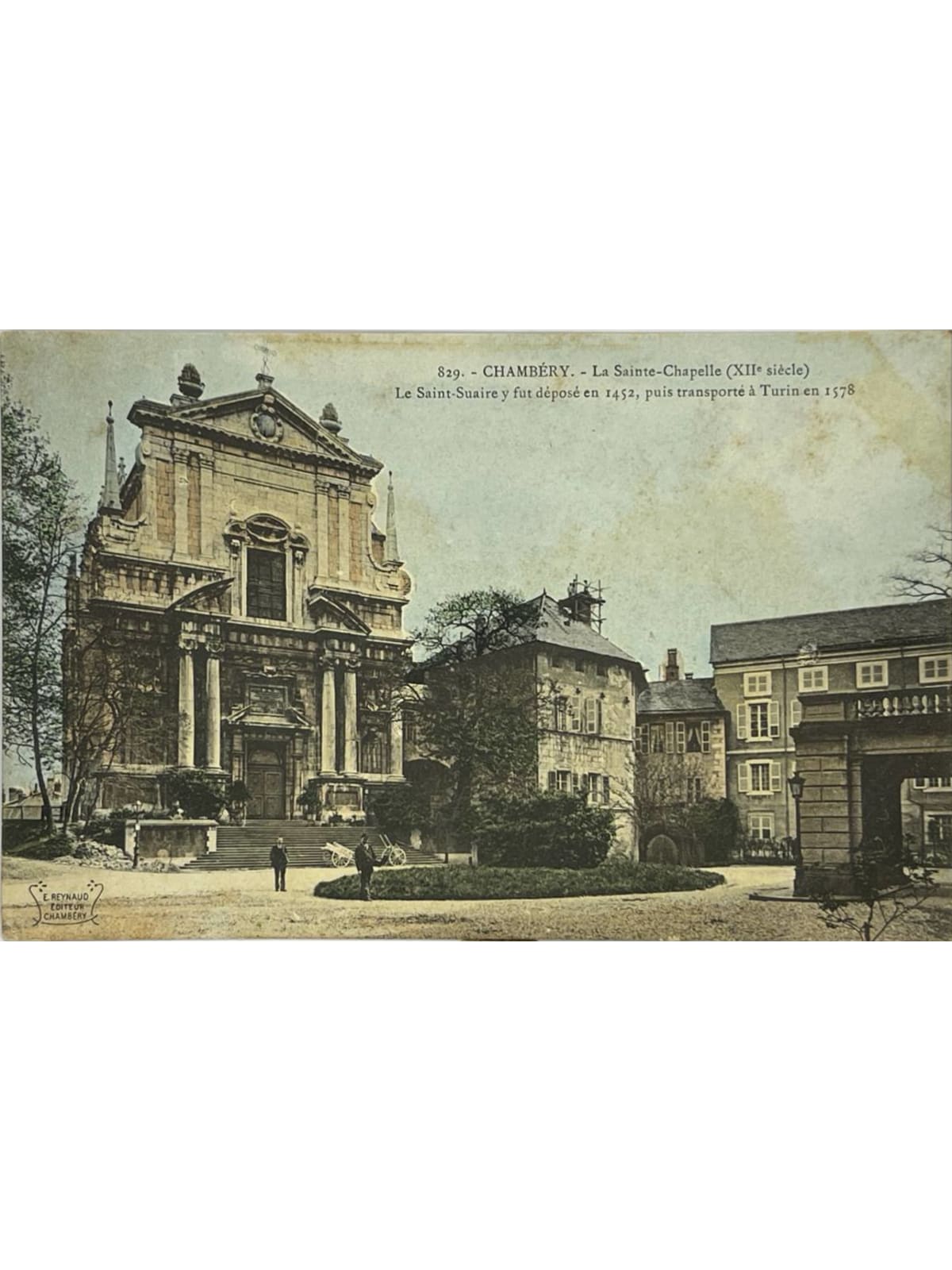 Recto de la carte postale
