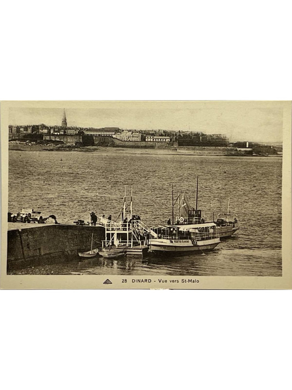 Recto de la carte postale
