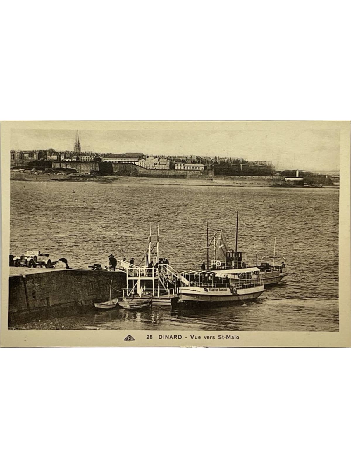 Recto de la carte postale