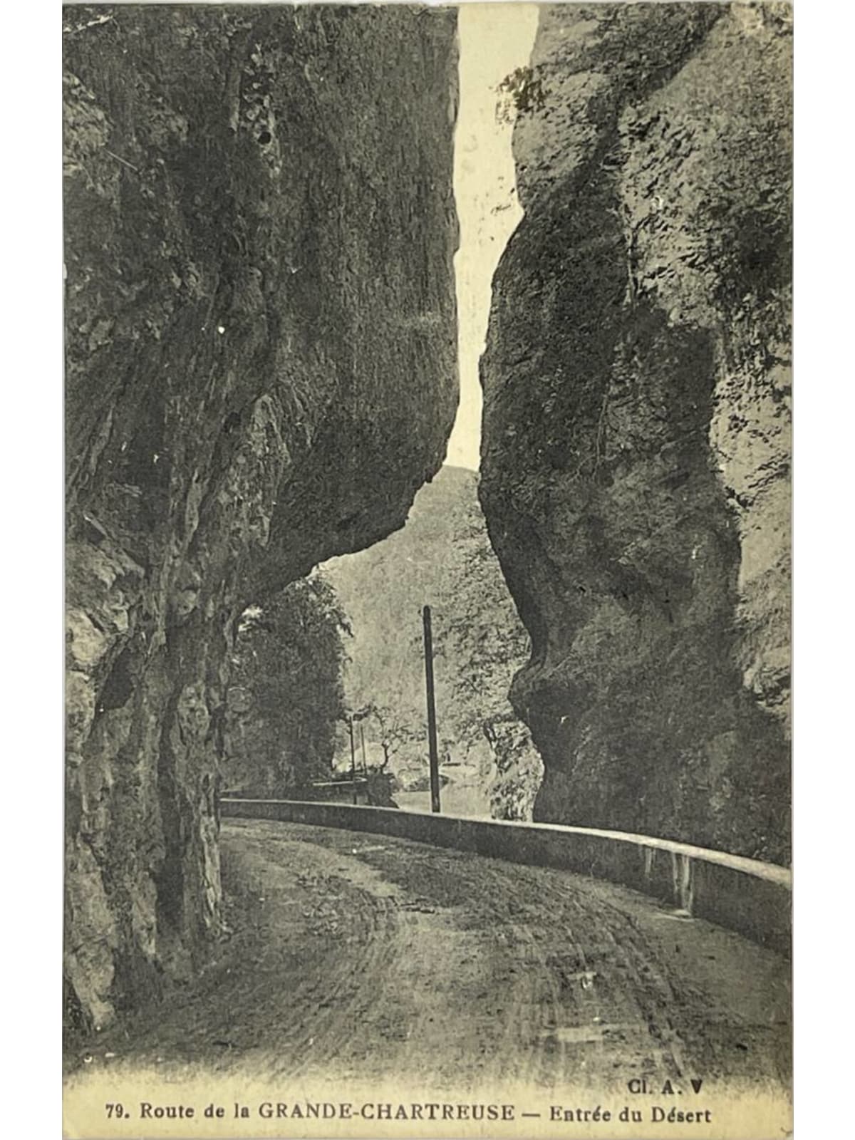 Recto de la carte postale