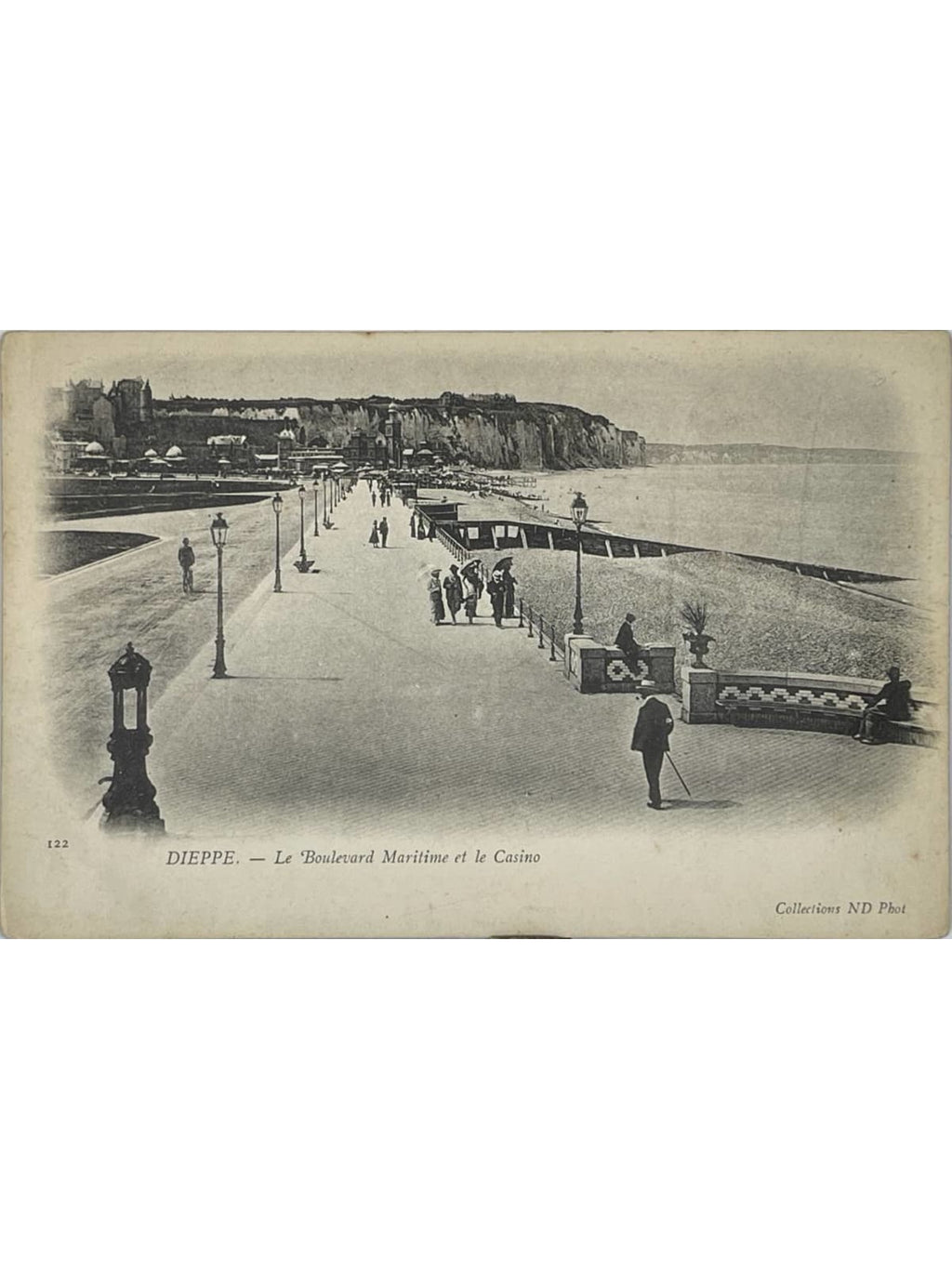 Recto de la carte postale