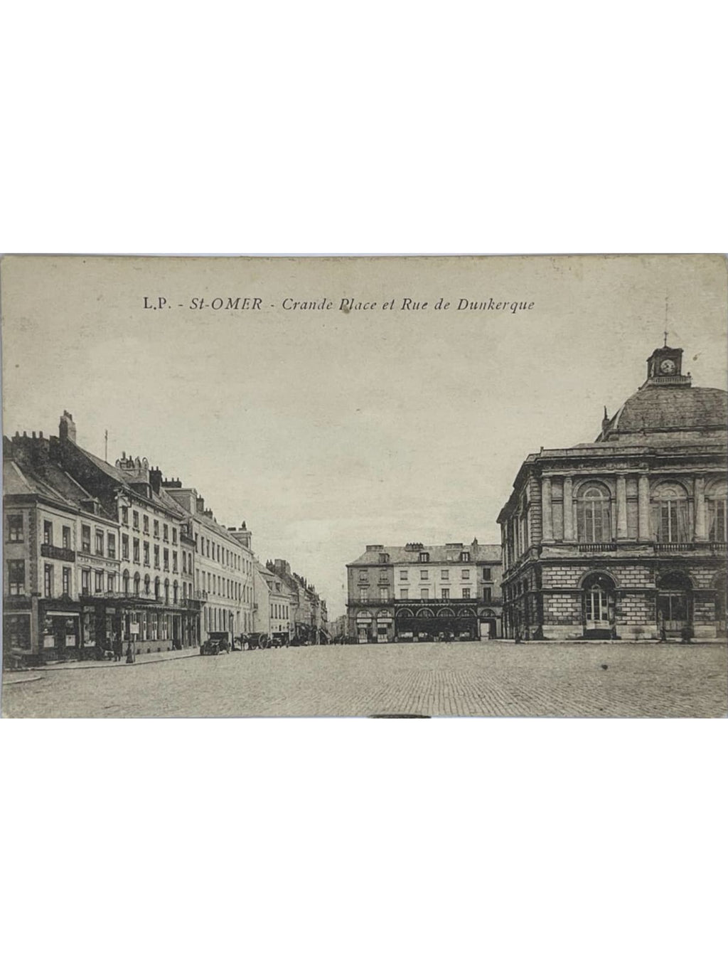 Recto de la carte postale
