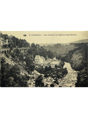 Eymoutiers – Usine électrique des Tramways départementaux – CPA n°23