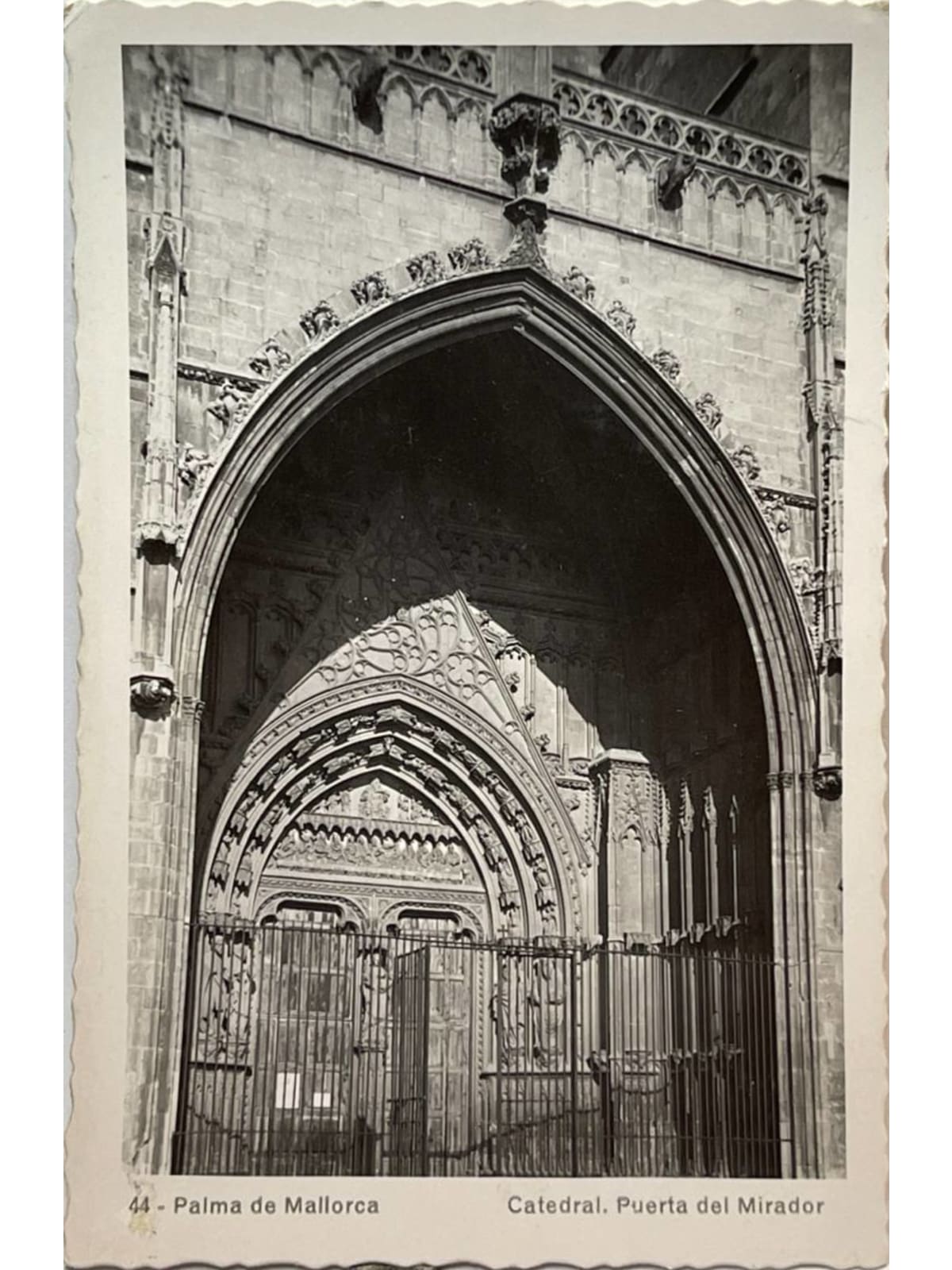 Recto de la carte postale