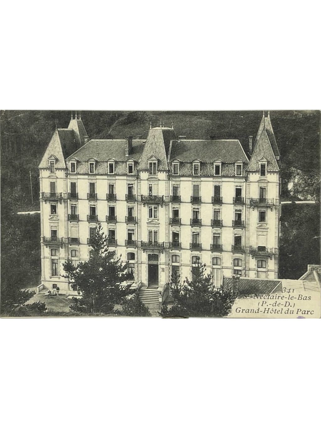 Recto de la carte postale