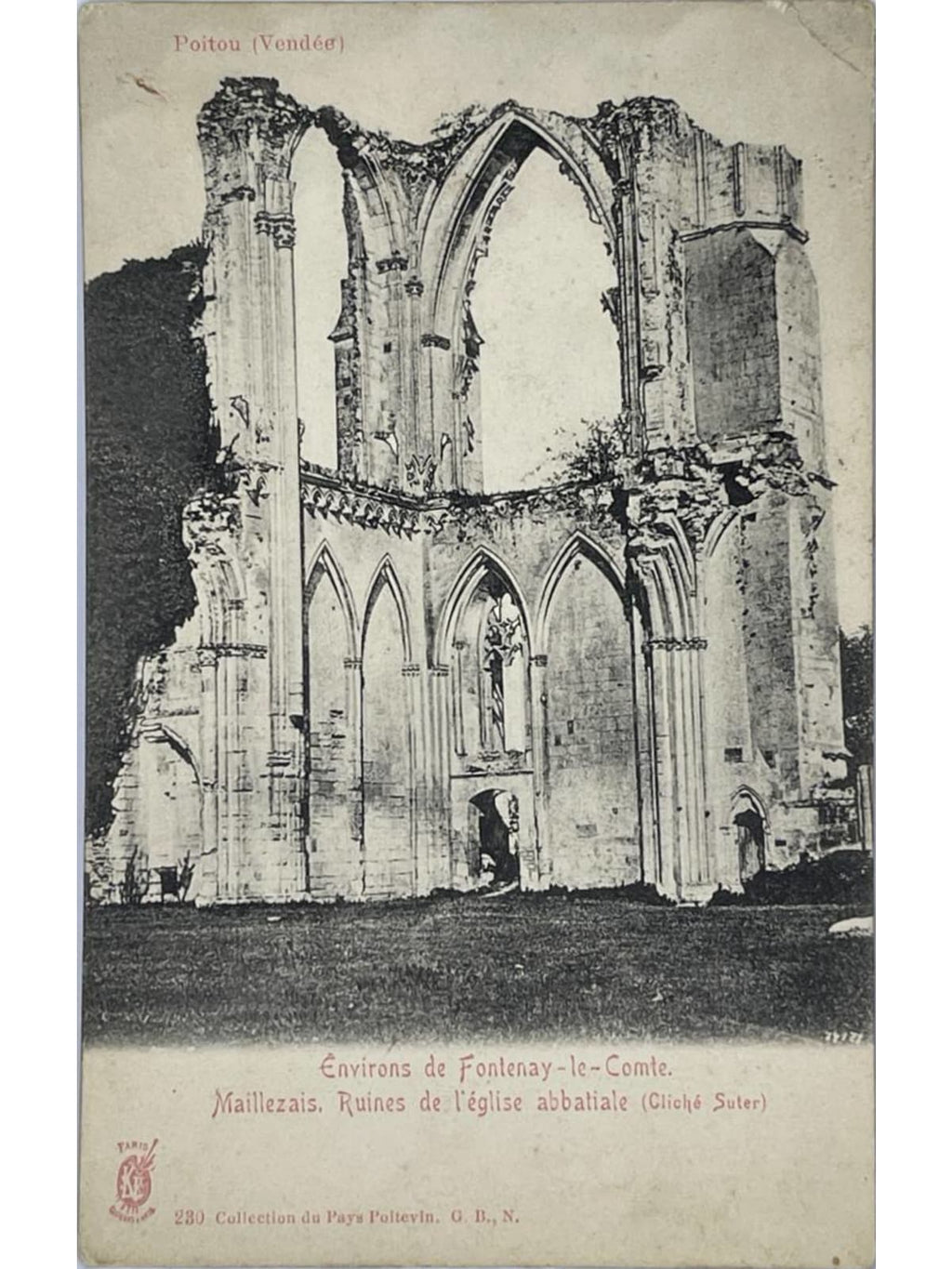 Recto de la carte postale