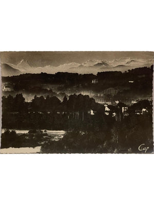 Pau – La chaîne des Pyrénées – CPSM n°108 CAP
