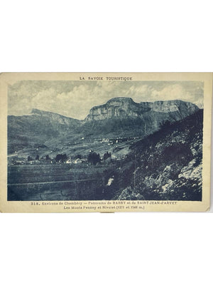 Barby et Saint-Jean-d'Arvey – Monts Penney et Nivolet – CPA n° 318
