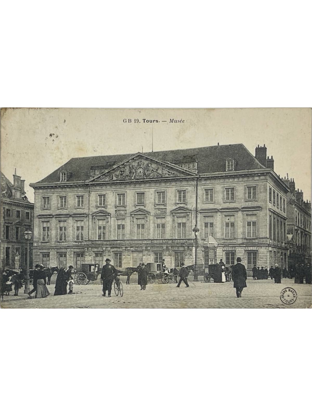 Recto de la carte postale