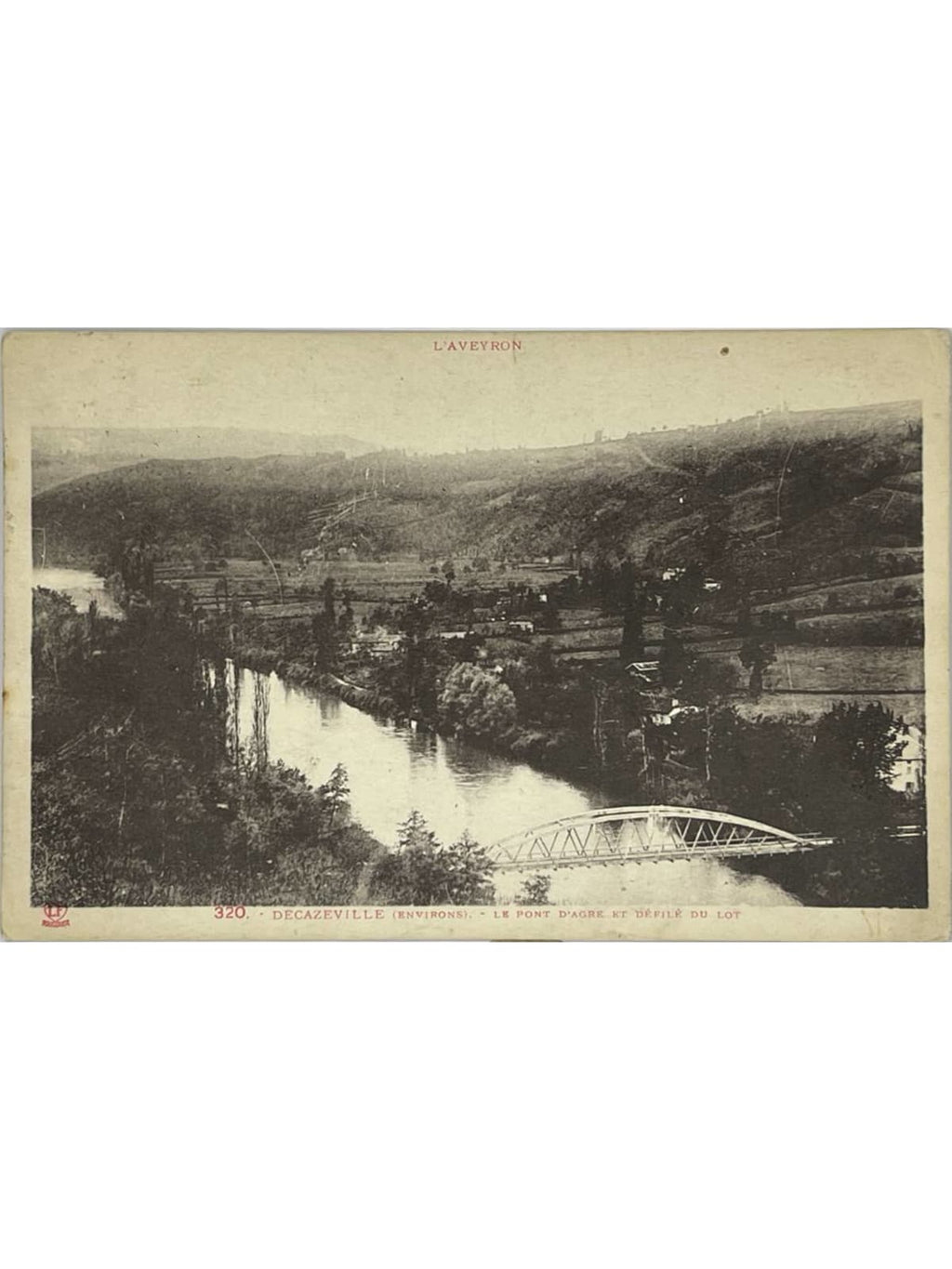 Recto de la carte postale