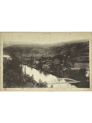 Decazeville – Pont d'Agrès et défilé du Lot – CPA Labouche n° 320