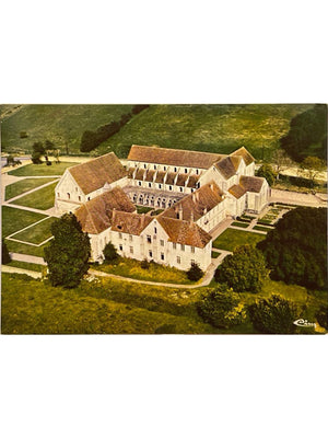 Carte postale – Bruère-Allichamps – Vue aérienne de l'abbaye de Noirlac – Combier