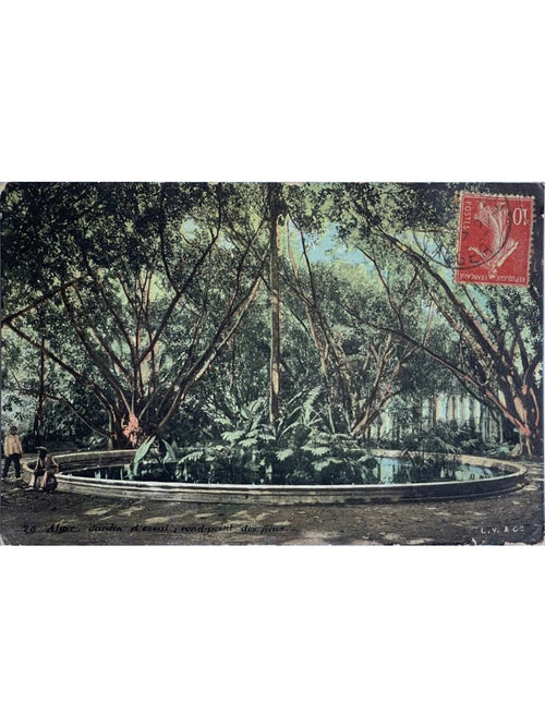 Recto de la carte postale
