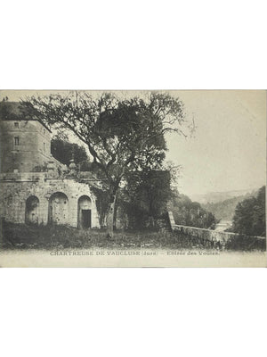 Onoz – Chartreuse de Vaucluse, entrée des voûtes – CPA du Jura