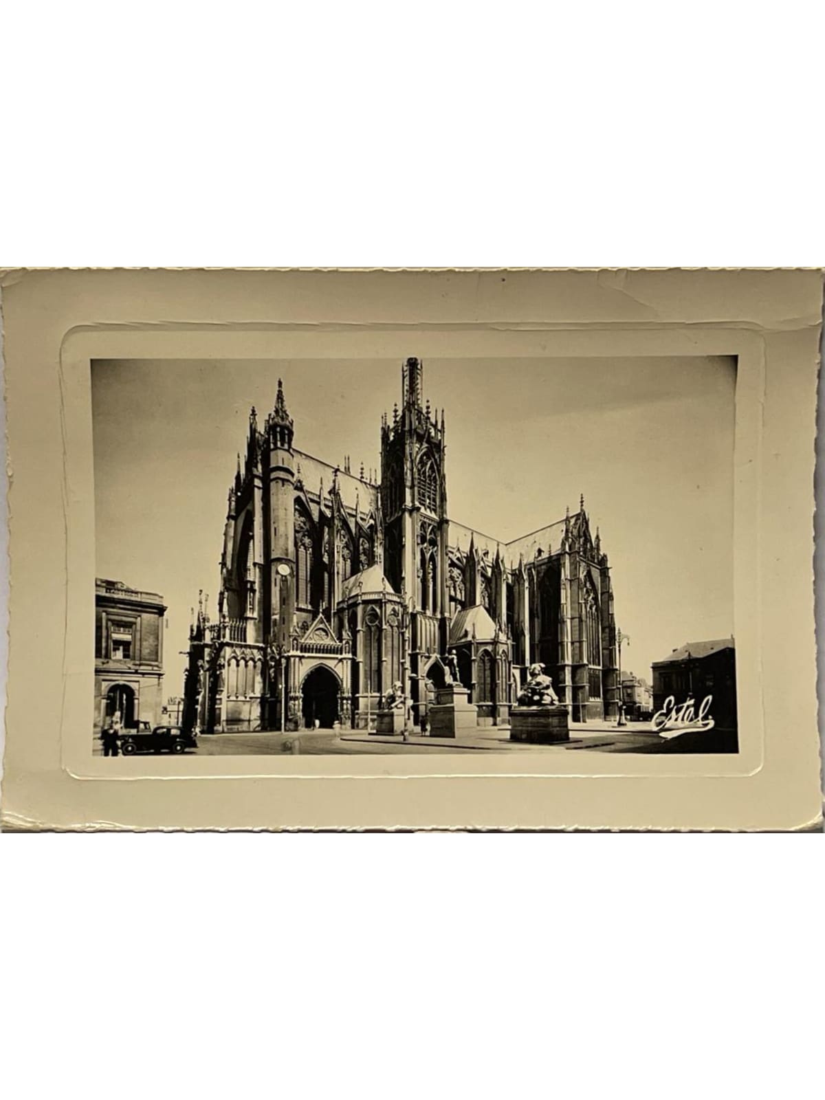 Recto de la carte postale