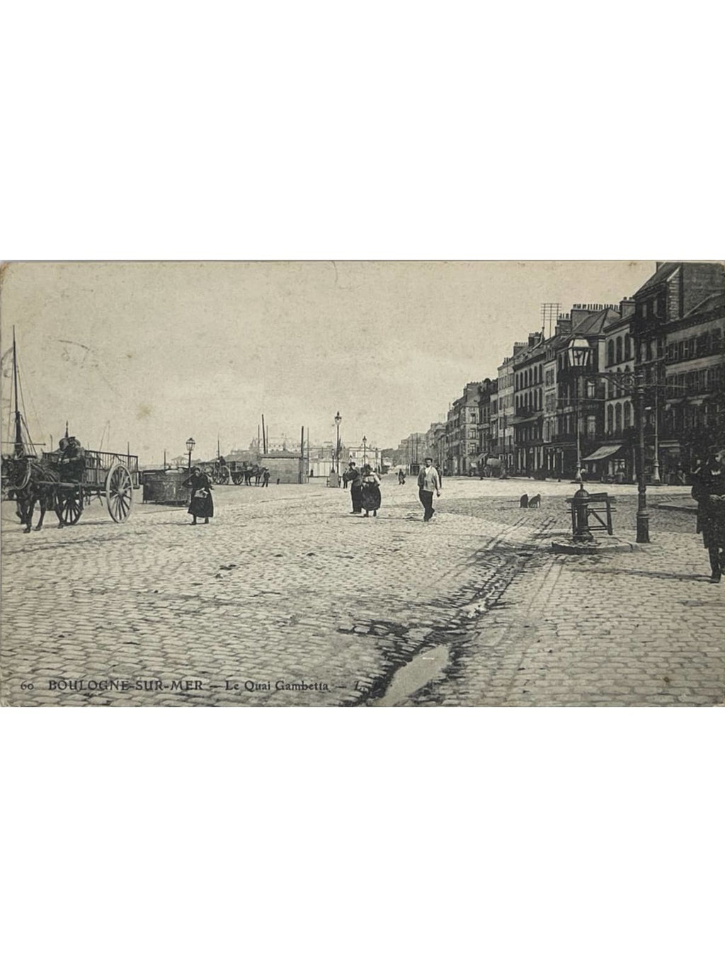 Recto de la carte postale
