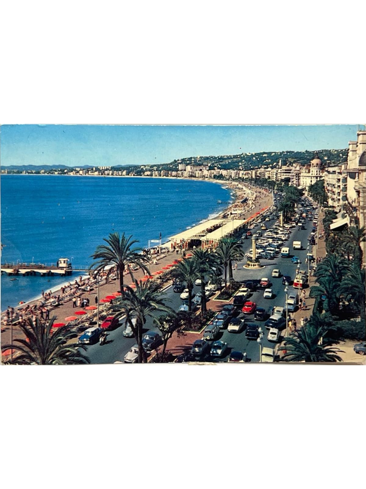 Recto de la carte postale