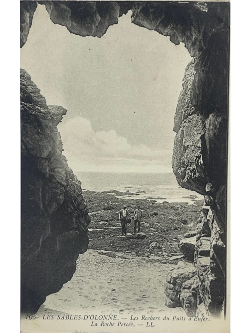 Recto de la carte postale