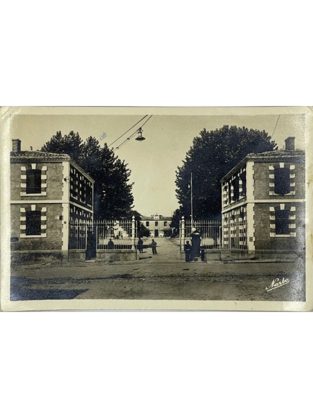Recto de la carte postale
