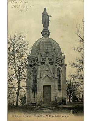 Langres – Chapelle Notre-Dame de la Délivrance – CPA 1904