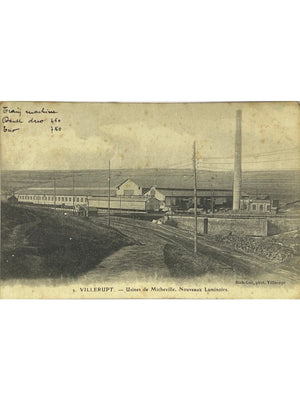 Villerupt – Usines de Micheville, nouveaux laminoirs – CPA
