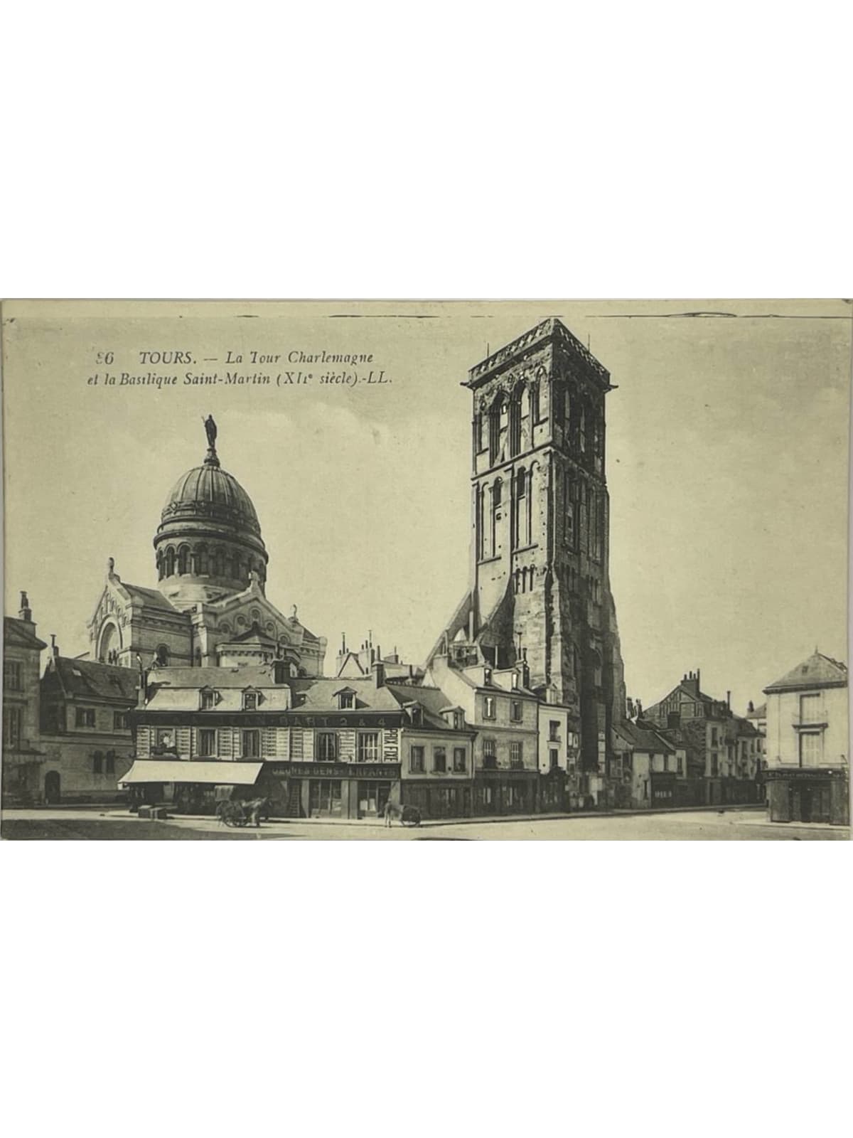 Recto de la carte postale