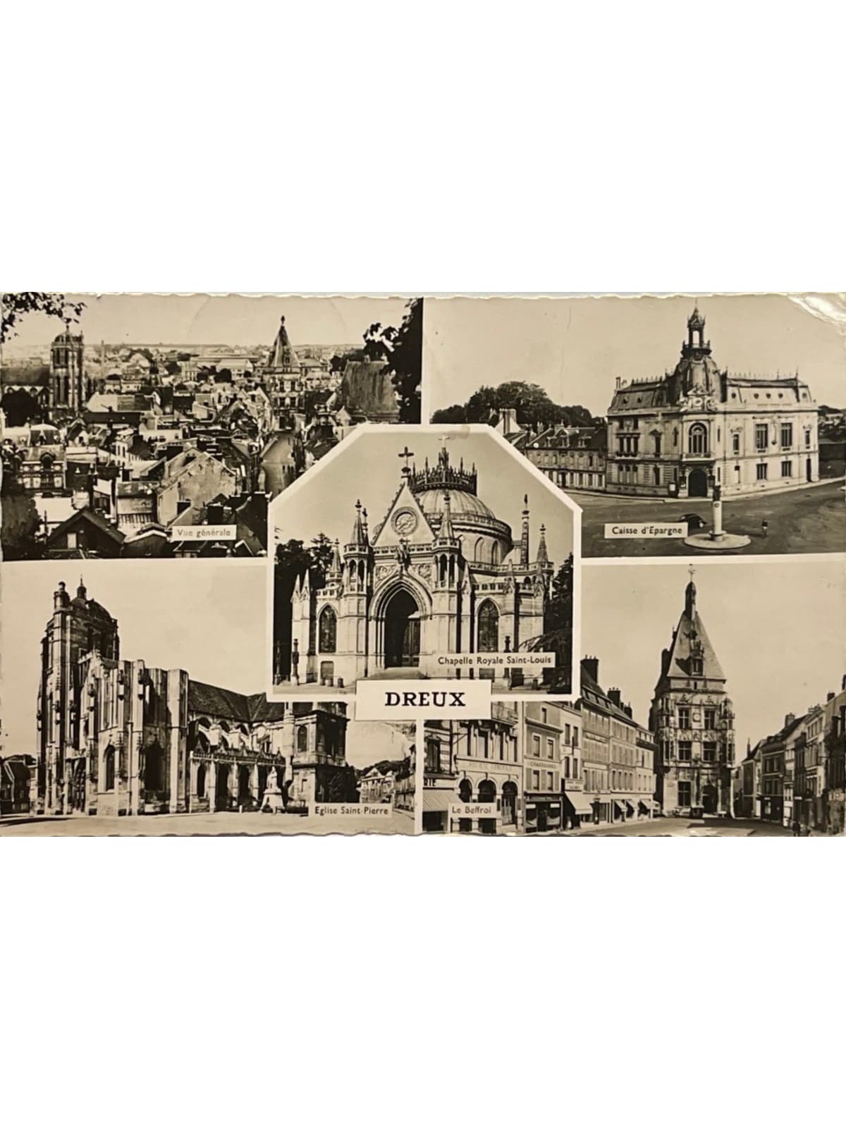 Recto de la carte postale