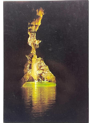 Padirac – Gouffre, lac de la Pluie vu de la rivière Plane – CPSM