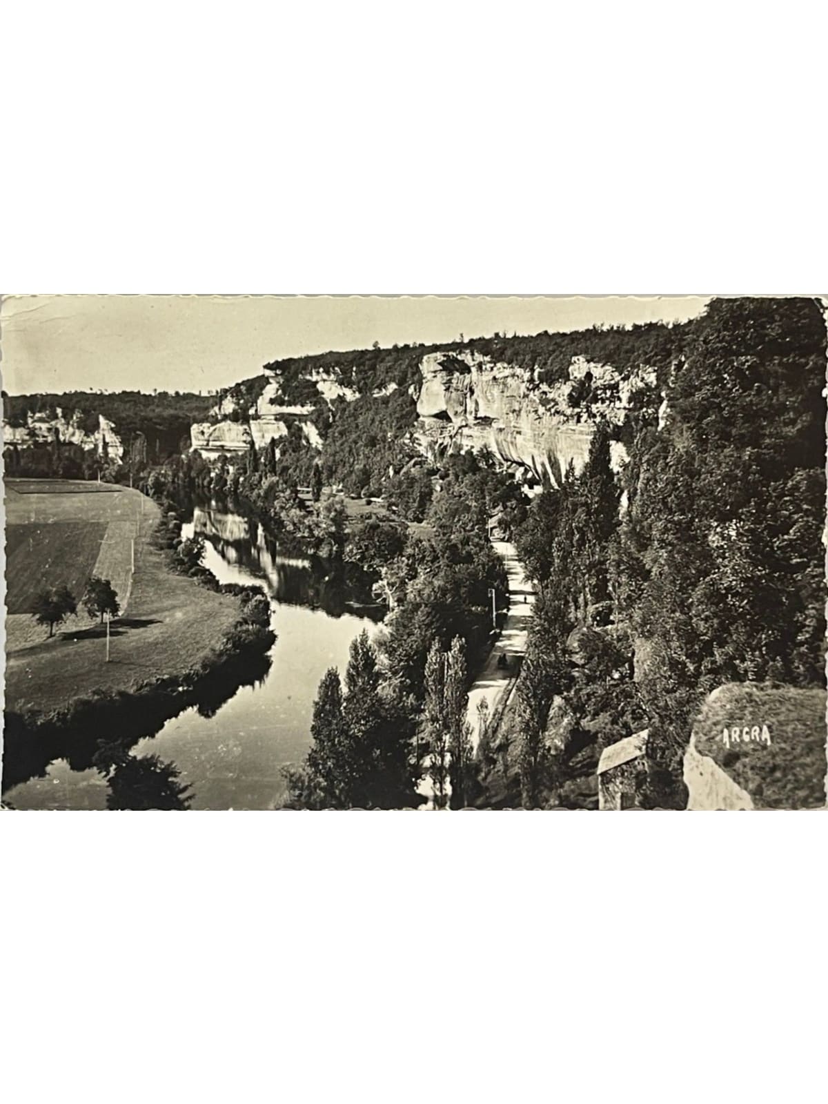 Recto de la carte postale