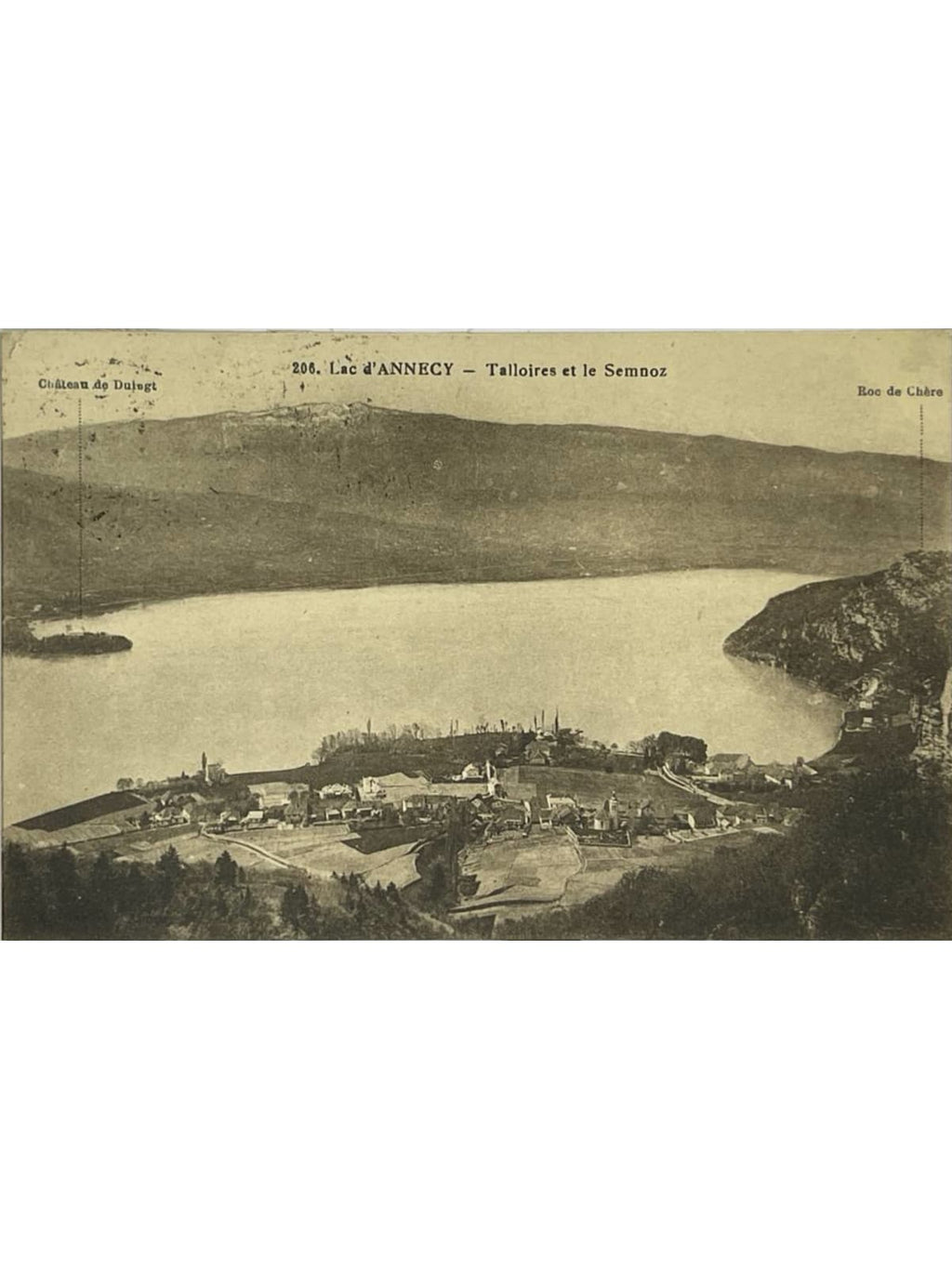 Recto de la carte postale