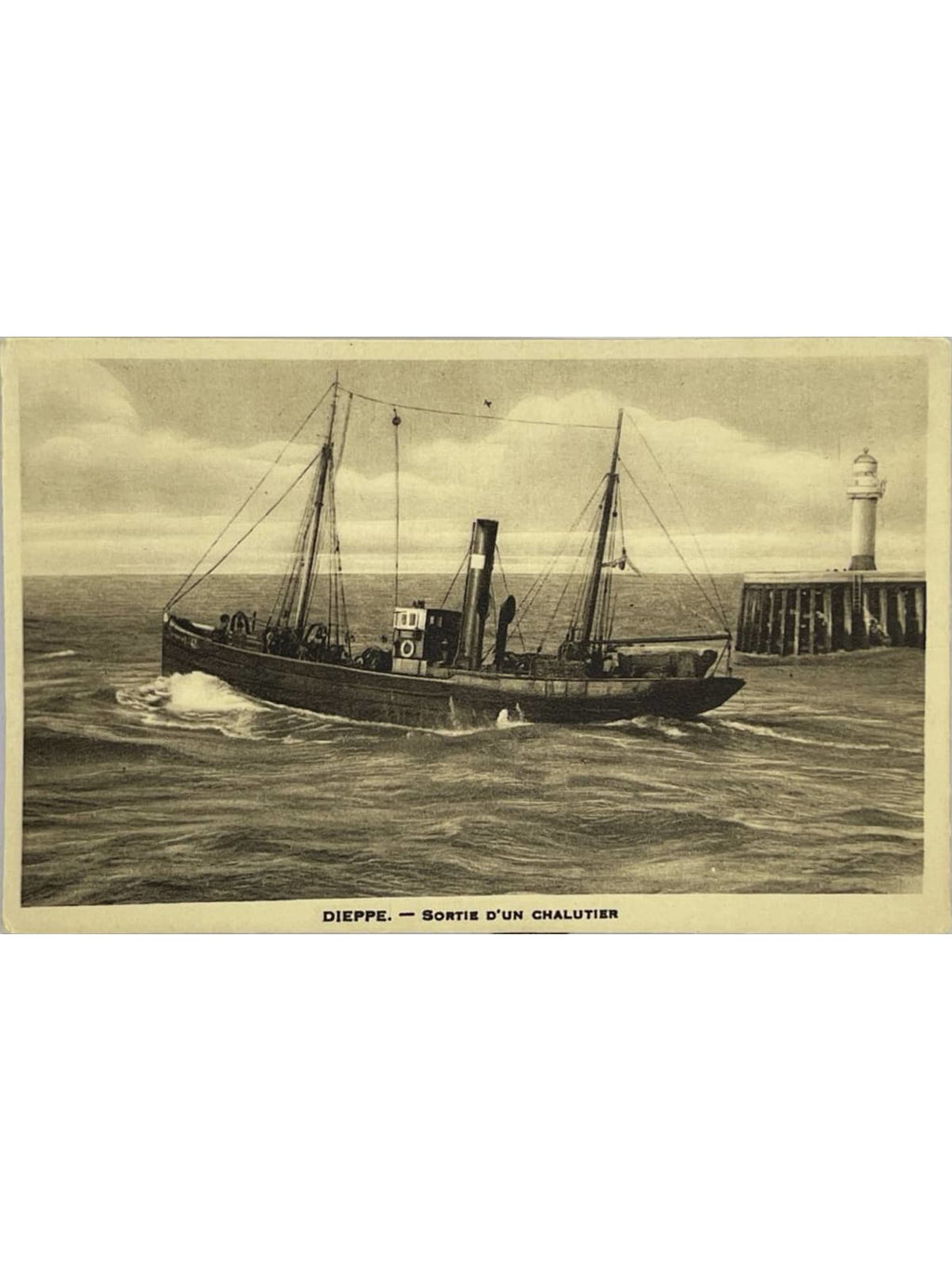 Recto de la carte postale