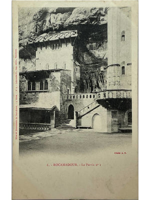 CPA Rocamadour – Le Parvis n° 1 – Labouche frères