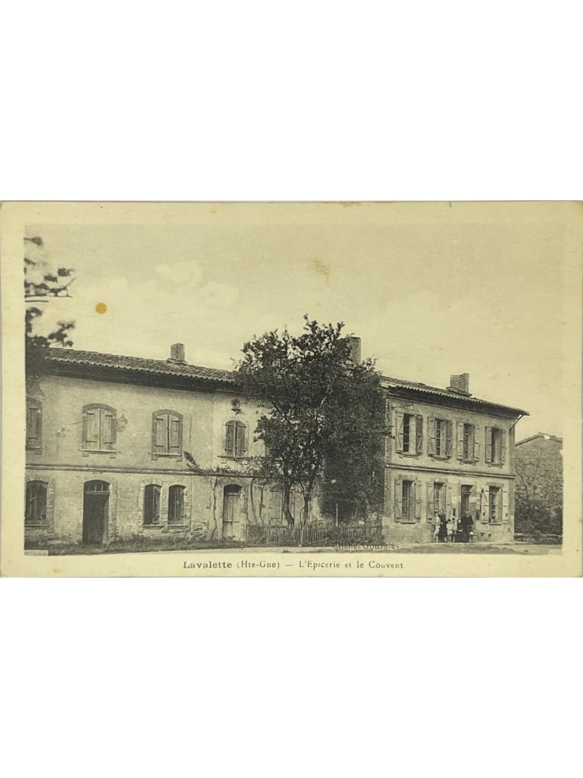 Recto de la carte postale