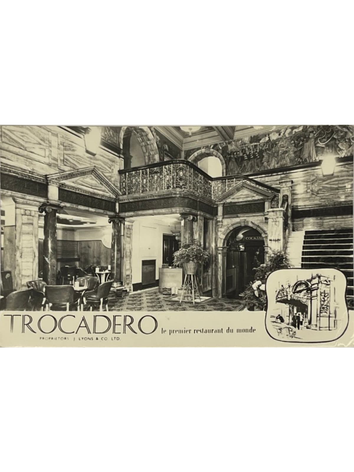 Recto de la carte postale