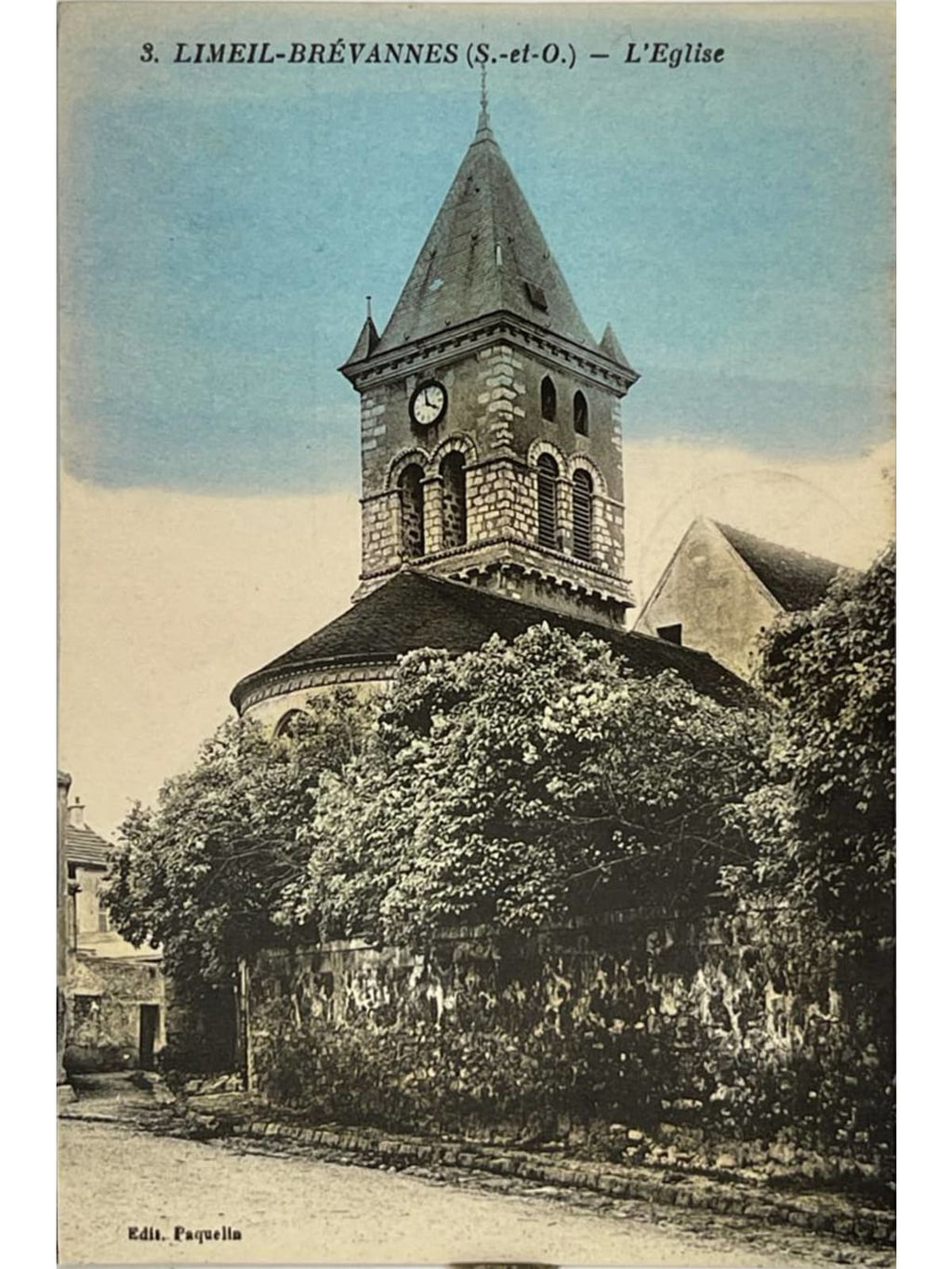 Recto de la carte postale