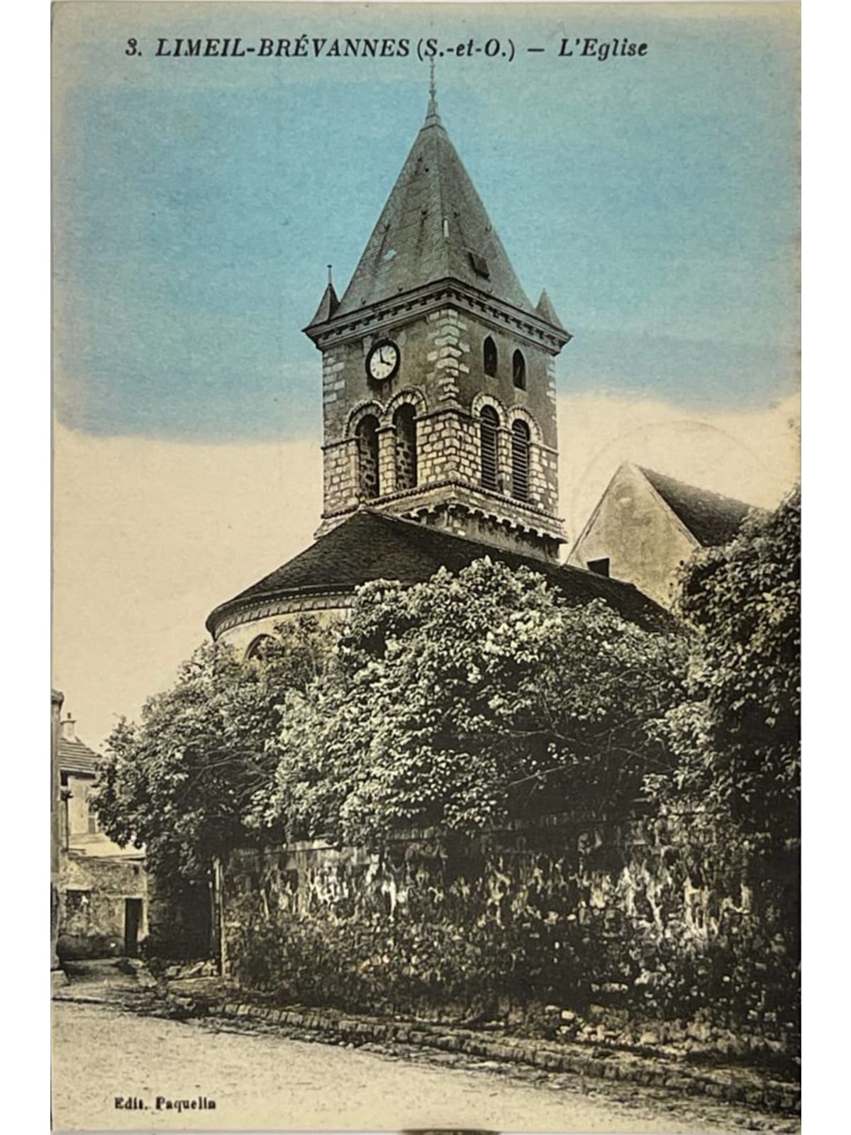 Recto de la carte postale