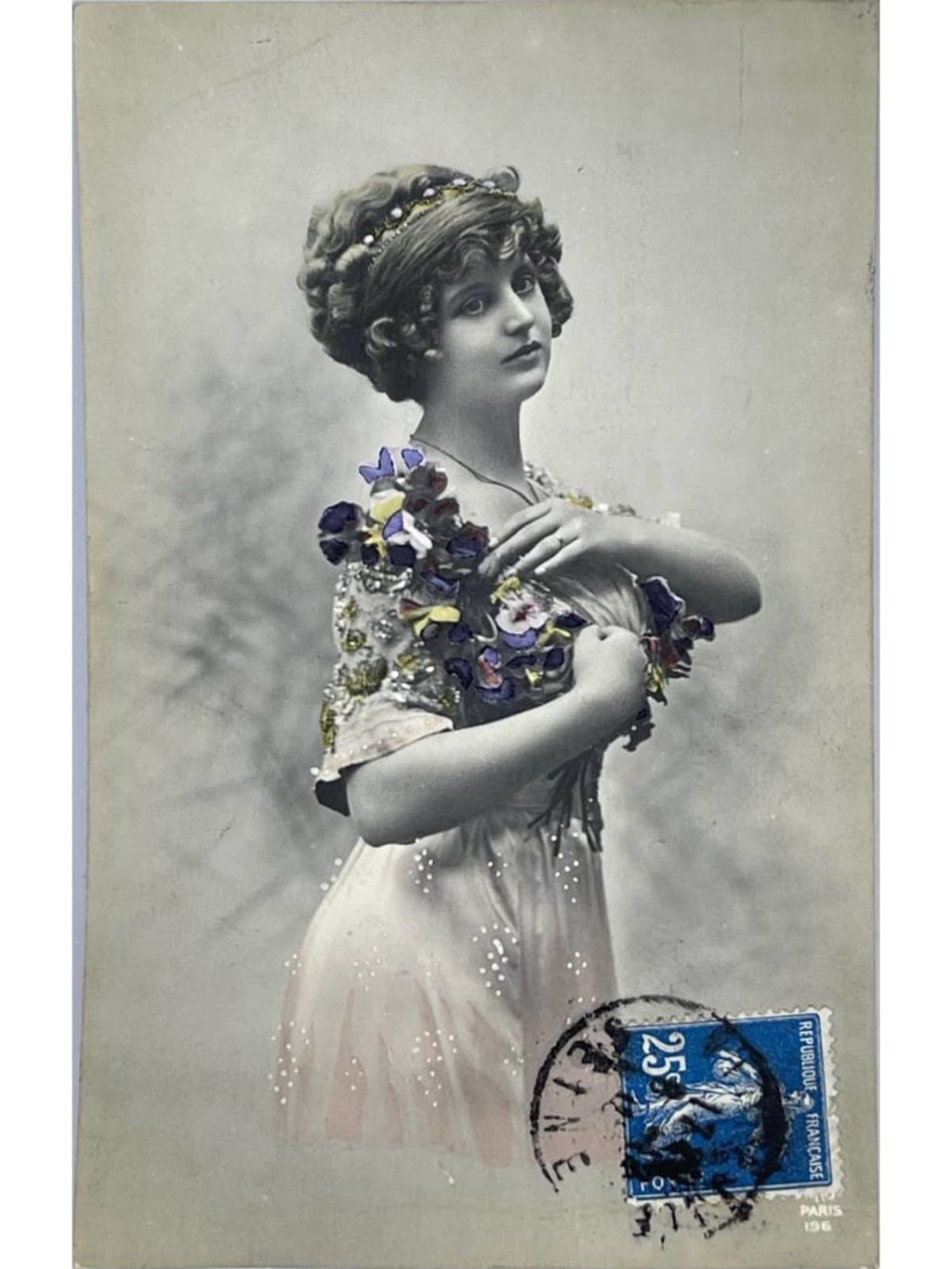 Recto de la carte postale