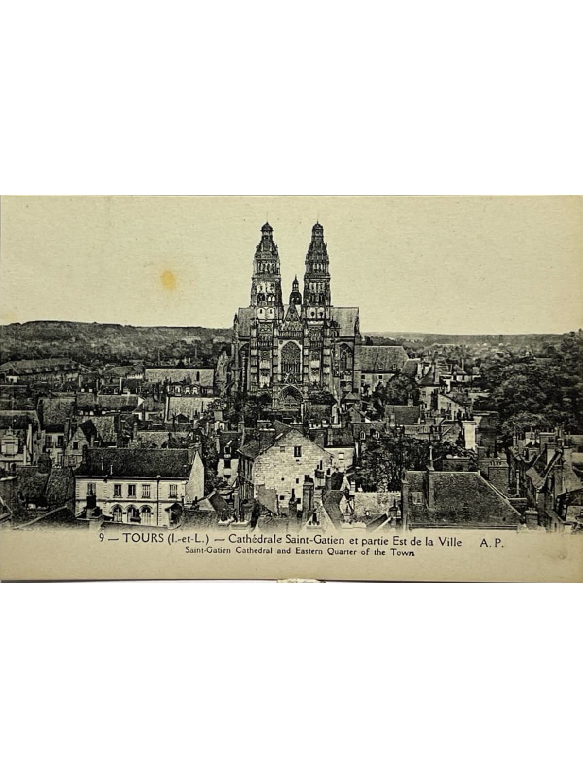 Recto de la carte postale