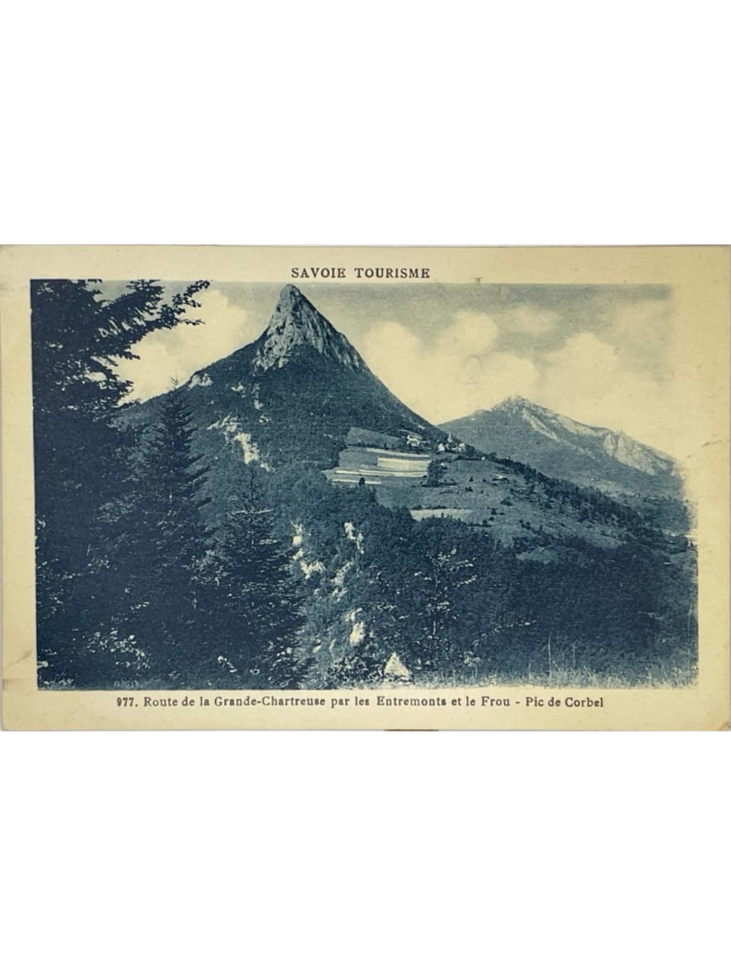 Recto de la carte postale
