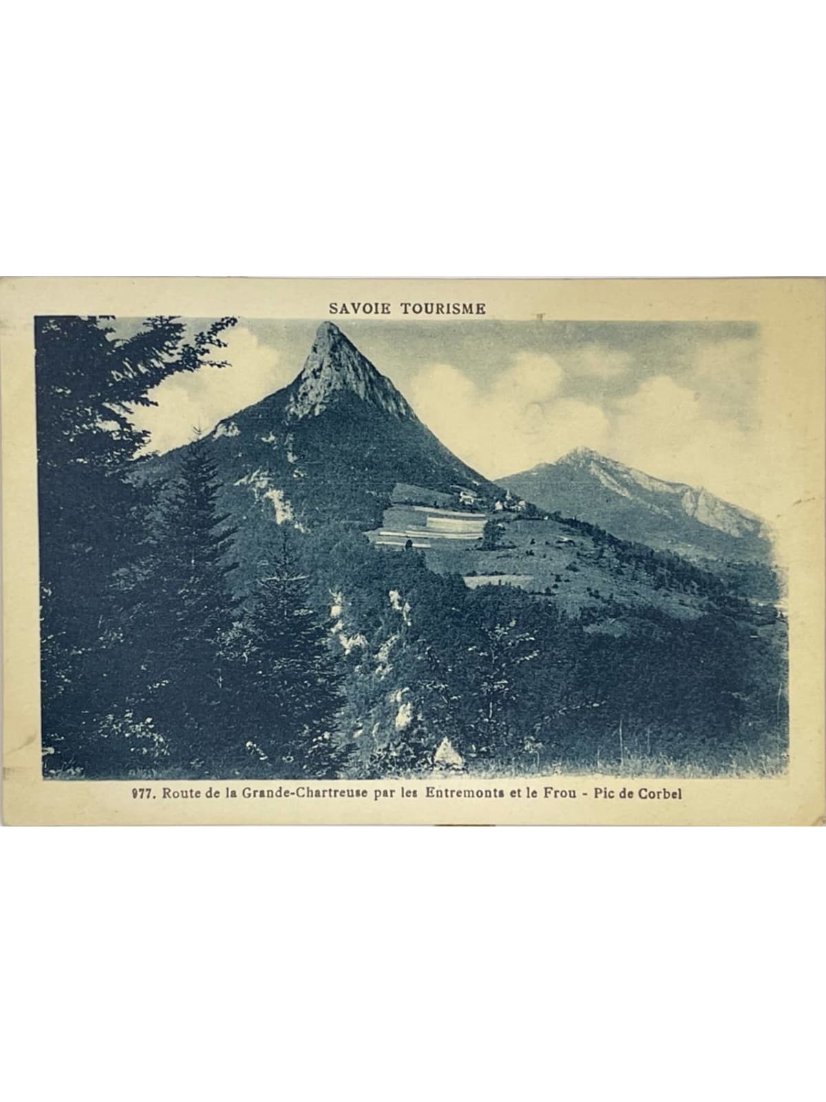 Recto de la carte postale