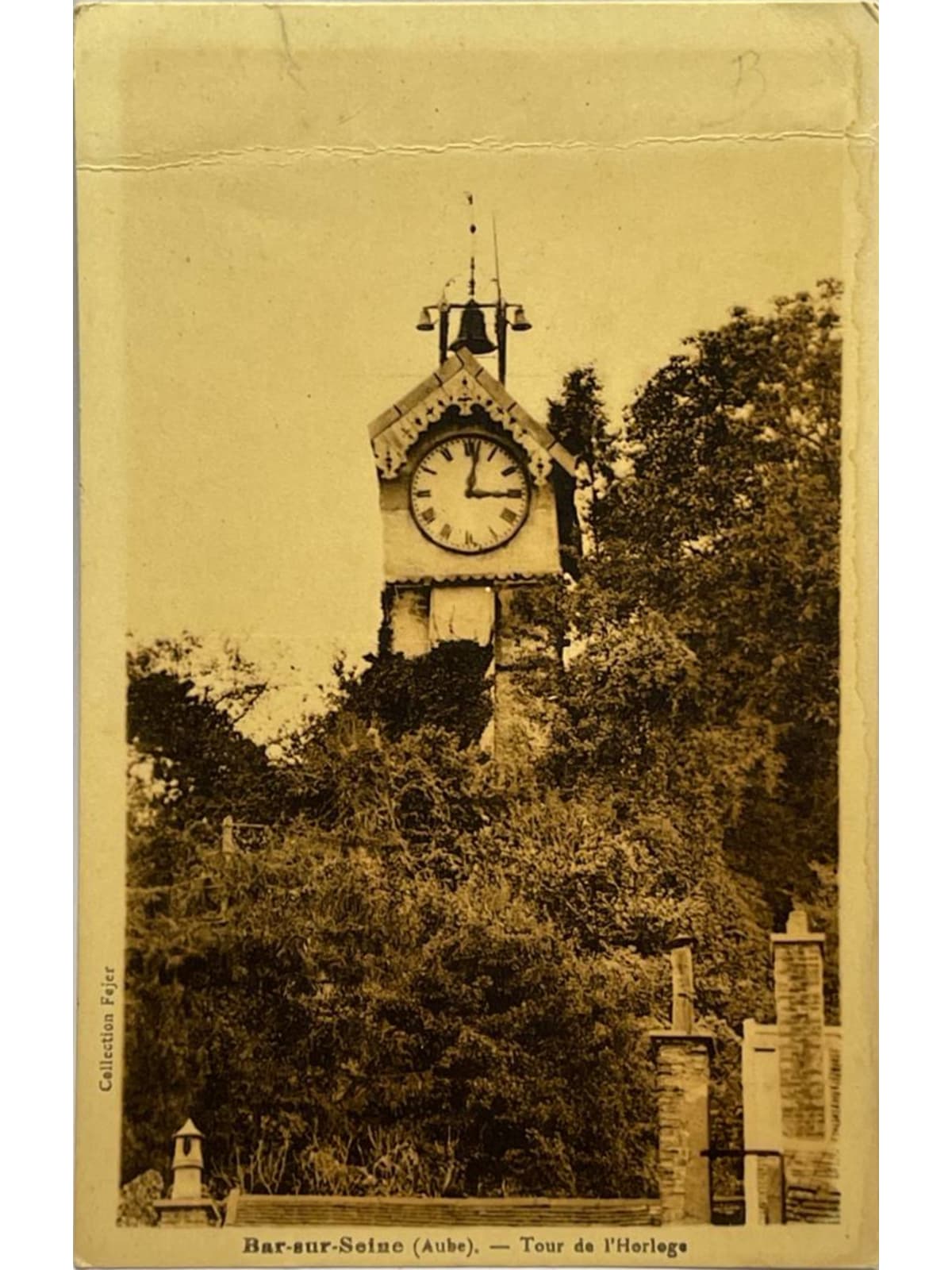 Recto de la carte postale