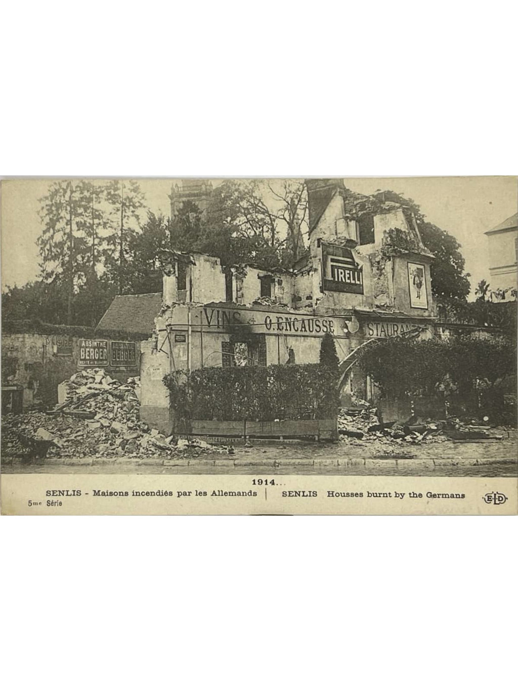 Recto de la carte postale