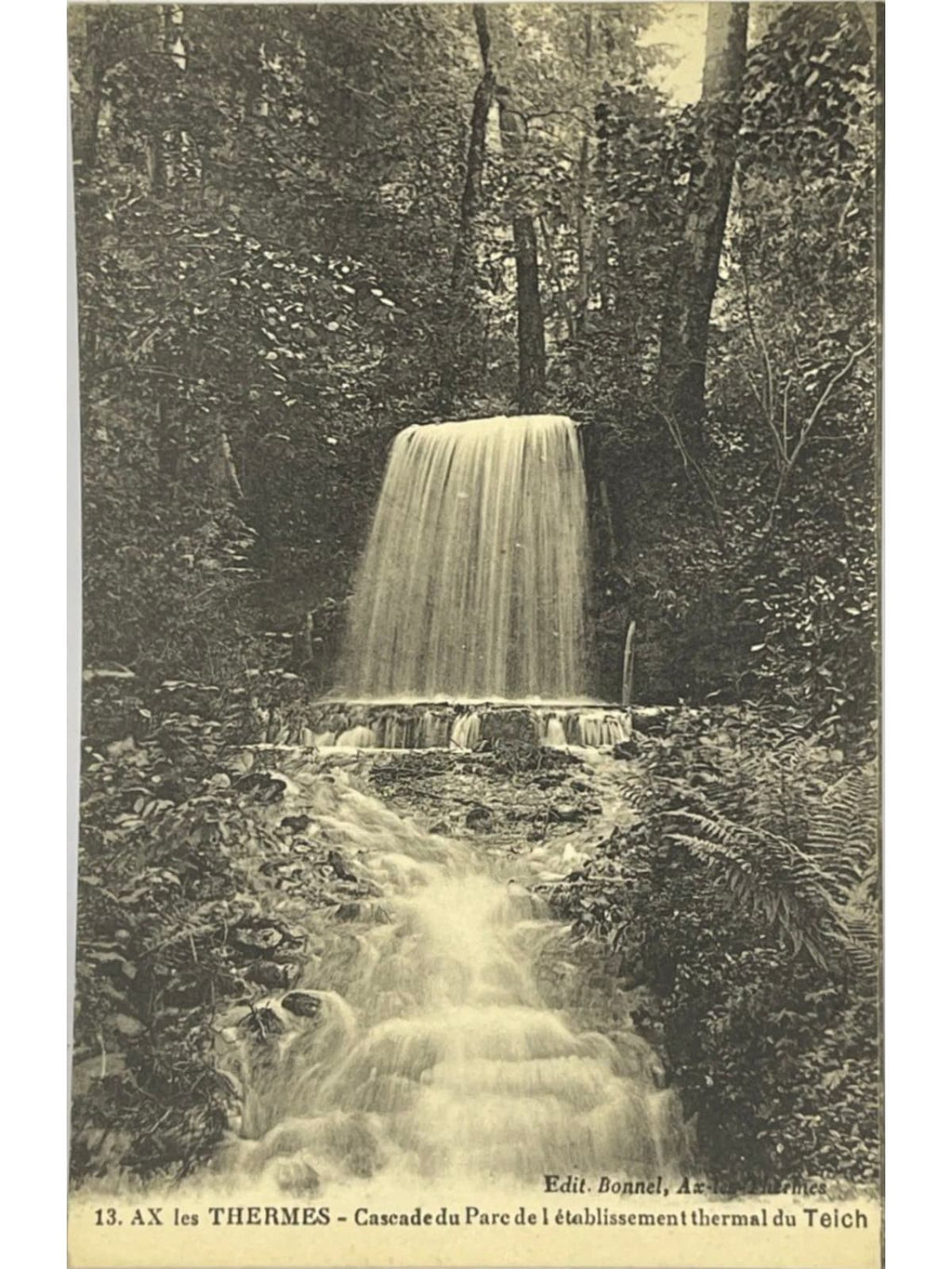 Recto de la carte postale